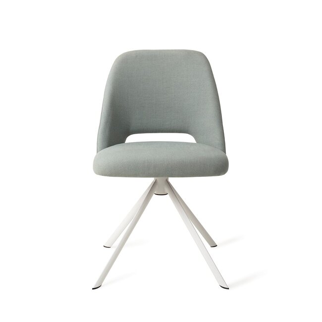 Jesper Home Sasue Sure Azure Eetkamerstoel - Revolve White