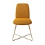 Jesper Home Taiwa Groovy Garam Eetkamerstoel - Cross Gold