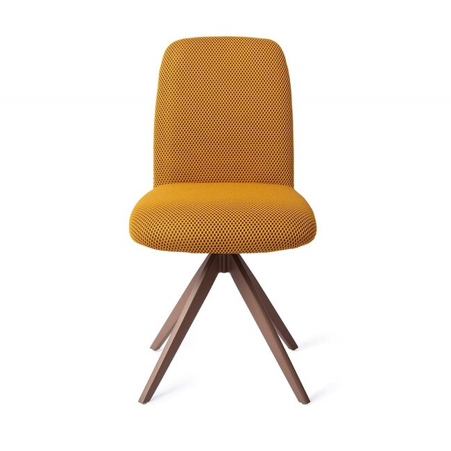 Jesper Home Taiwa Groovy Garam Eetkamerstoel - Turn Brown