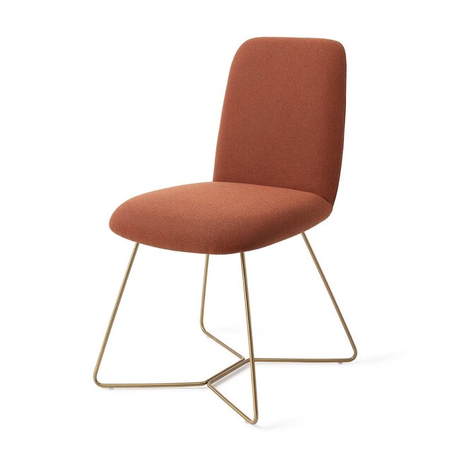 Jesper Home Taiwa Hearth Harmony Eetkamerstoel - Beehive Gold