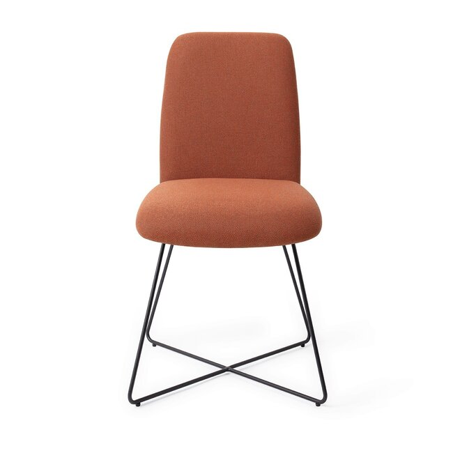 Jesper Home Taiwa Hearth Harmony Eetkamerstoel - Cross Black