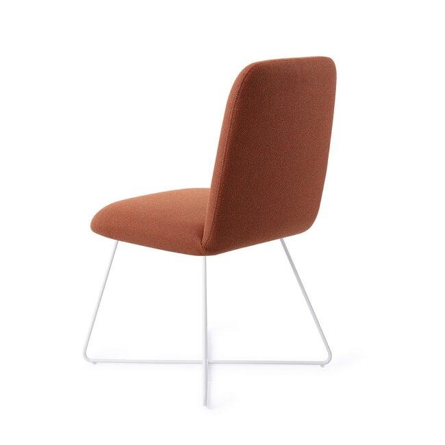 Jesper Home Taiwa Hearth Harmony Eetkamerstoel - Cross White