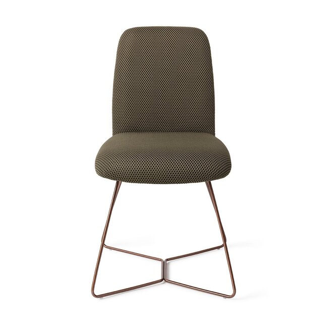 Jesper Home Taiwa Jungle Jewel Eetkamerstoel - Beehive Rose