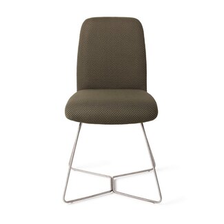 Jesper Home Taiwa Jungle Jewel Eetkamerstoel - Beehive Steel
