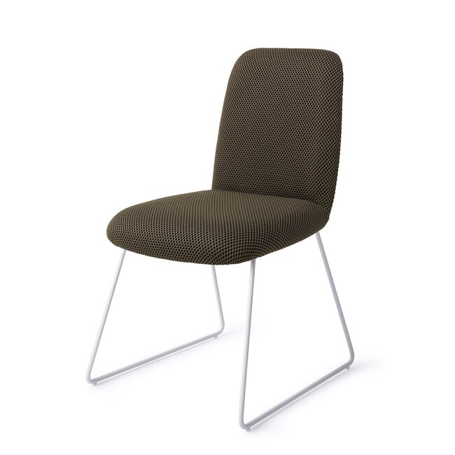 Jesper Home Taiwa Jungle Jewel Eetkamerstoel - Slide White