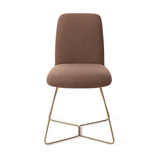 Jesper Home Taiwa Rustic Rye Eetkamerstoel - Beehive Gold