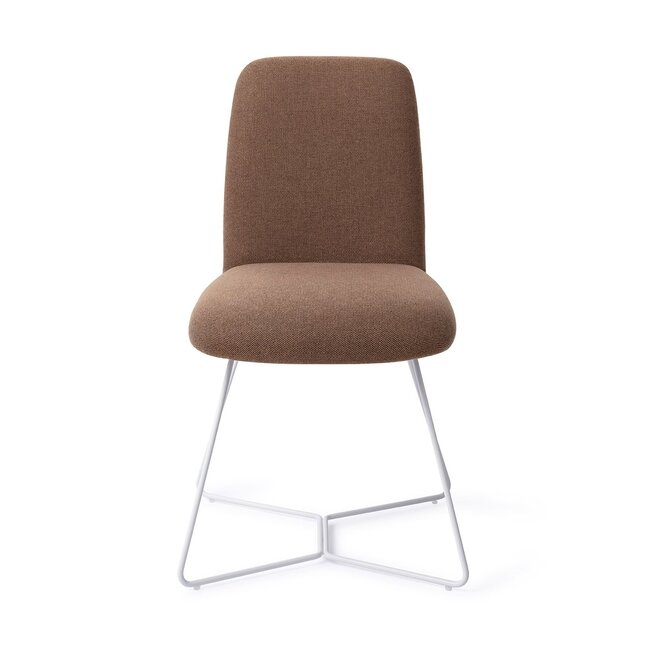 Jesper Home Taiwa Rustic Rye Eetkamerstoel - Beehive White