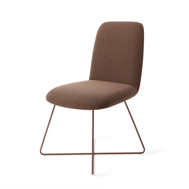 Jesper Home Taiwa Rustic Rye Eetkamerstoel - Cross Rose