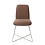 Jesper Home Taiwa Rustic Rye Eetkamerstoel - Cross Steel
