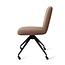 Jesper Home Taiwa Rustic Rye Eetkamerstoel - Glide Black