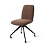 Jesper Home Taiwa Rustic Rye Eetkamerstoel - Glide Black