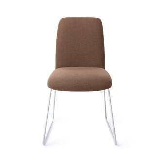 Jesper Home Taiwa Rustic Rye Eetkamerstoel - Slide White