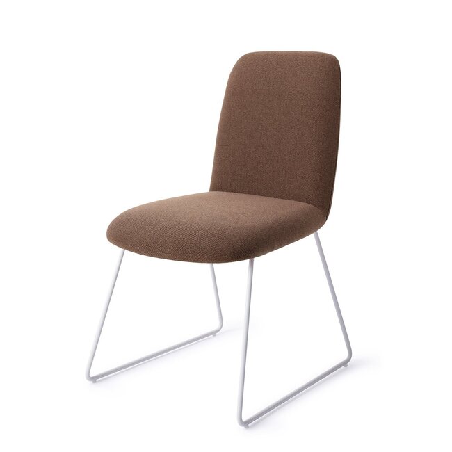 Jesper Home Taiwa Rustic Rye Eetkamerstoel - Slide White