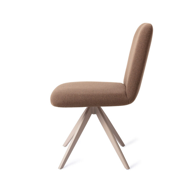 Jesper Home Taiwa Rustic Rye Eetkamerstoel - Turn Beige