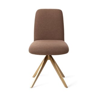 Jesper Home Taiwa Rustic Rye Eetkamerstoel - Turn Gold