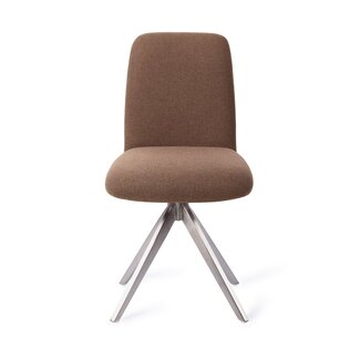 Jesper Home Taiwa Rustic Rye Eetkamerstoel - Turn Steel