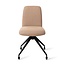 Jesper Home Taiwa Whisper Wheat Eetkamerstoel - Glide Black