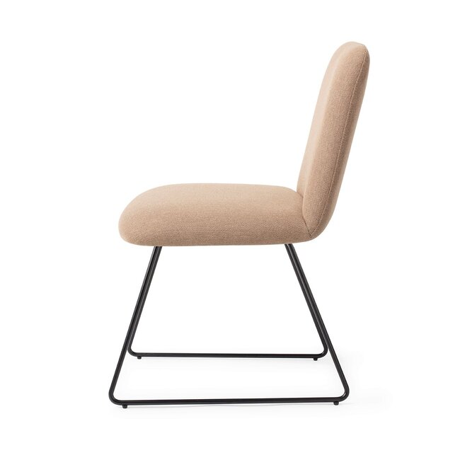 Jesper Home Taiwa Whisper Wheat Eetkamerstoel - Slide Black