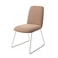 Jesper Home Taiwa Whisper Wheat Eetkamerstoel - Slide Steel