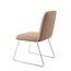 Jesper Home Taiwa Whisper Wheat Eetkamerstoel - Slide Steel