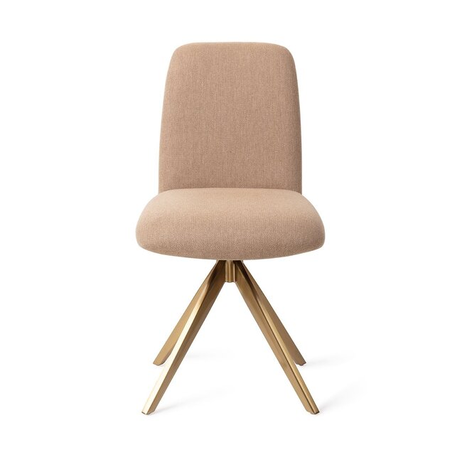 Jesper Home Taiwa Whisper Wheat Eetkamerstoel - Turn Gold