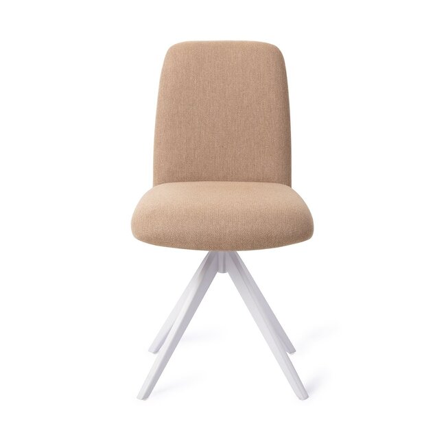 Jesper Home Taiwa Whisper Wheat Eetkamerstoel - Turn White