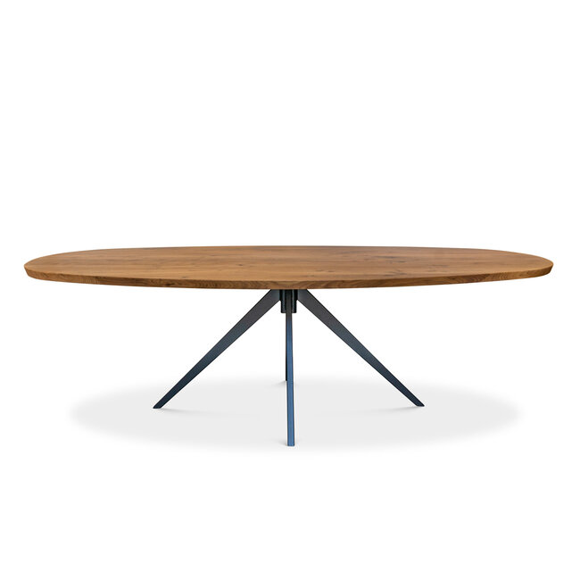 Hippestoelen  Eettafel Delfi | Walnut