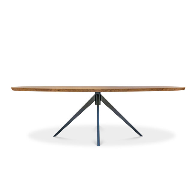 Hippe stoelen Eettafel Delfi | Walnut