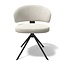 Eetkamerstoel Zento - stof marte var 013 x ascot pearl