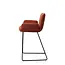 Jesper Home Misaki Cosy Copper Barkruk - Slide Black (L)