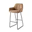 Jesper Home Noto Barkruk - Toasted Toffee Slide Black (H)