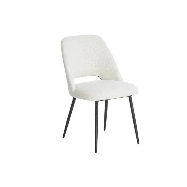 Eetkamerstoel Alfi - Oasis Naturel - Fix black