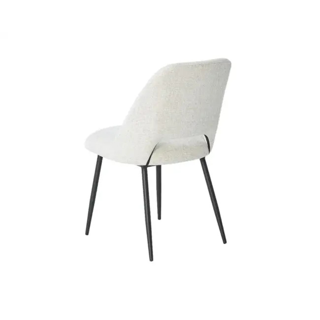 Eetkamerstoel Alfi - Oasis Naturel - Fix black