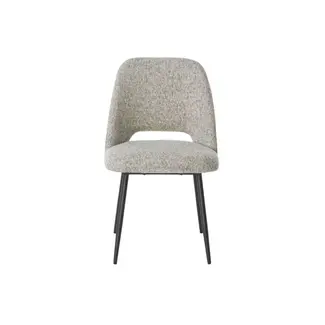 Eetkamerstoel Alfi - Oasis Khaki - Fix - Black