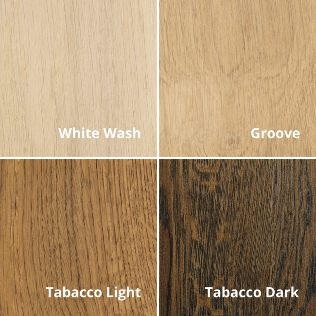 Dyyk Eettafel Flint - Eikenhout