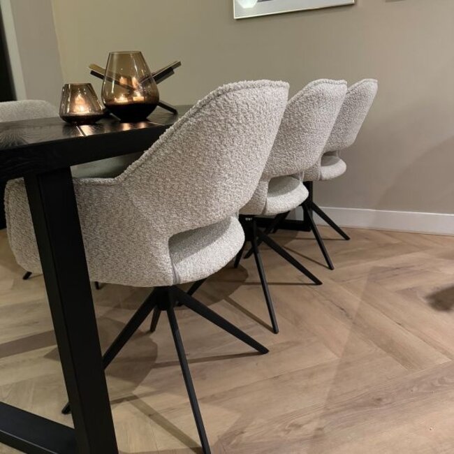 Kick Collection Eetkamerstoel Owen - Creme