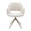 Kick Collection Eetkamerstoel Owen - Creme  - onderstel beige