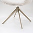 Kick Collection Eetkamerstoel Owen - Creme  - onderstel beige