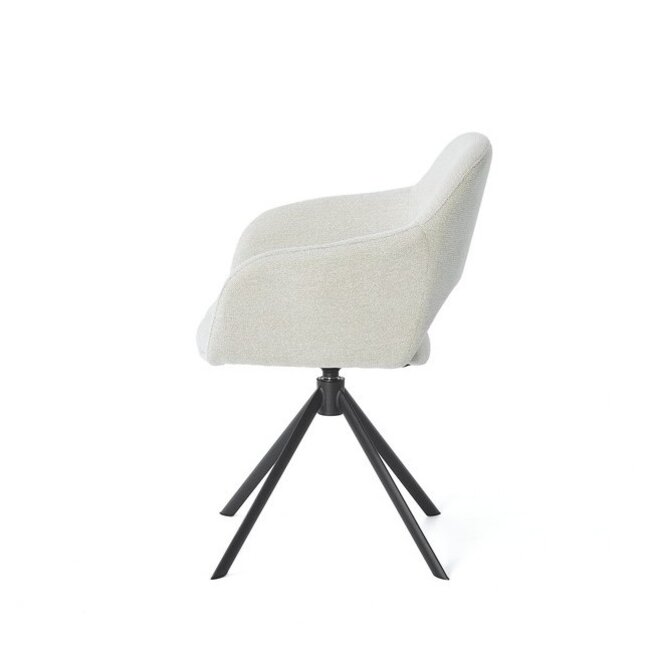 Eetkamerstoel Brentos | Sneak linen - Turn black