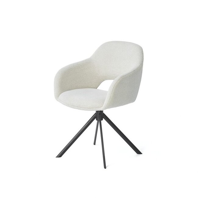 Eetkamerstoel Brentos | Sneak linen - Turn black