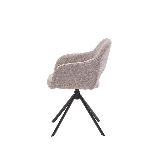 Eetkamerstoel Brentos | Alpine Naturel - Turn black