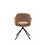 Eetkamerstoel Brentos | Oasis caramel - Turn black