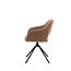 Eetkamerstoel Brentos | Oasis caramel - Turn black