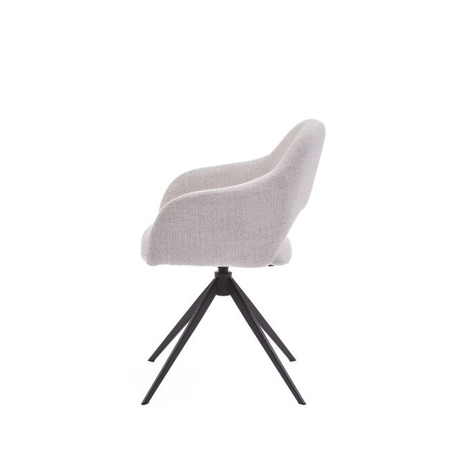 Eetkamerstoel Brentos | Oasis naturel - Turn black
