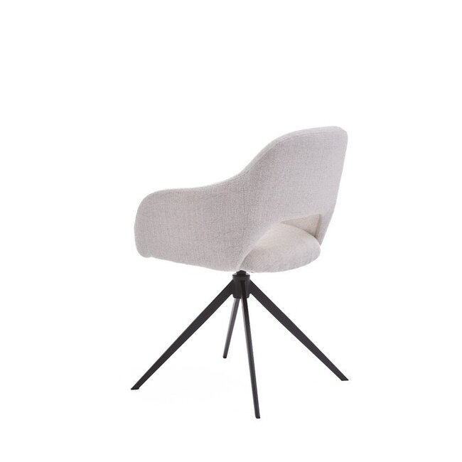 Eetkamerstoel Brentos | Oasis naturel - Turn black
