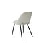 Eetkamerstoel Alfi - Sneak Naturel - Fix black