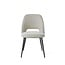 Eetkamerstoel Alfi - Sneak Naturel - Fix black