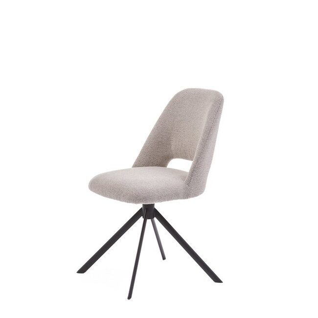 Eetkamerstoel Alfi  | Sneak Naturel - Turn black