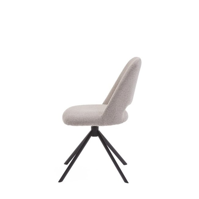 Eetkamerstoel Alfi  | Sneak Naturel - Turn black