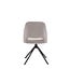 Eetkamerstoel Alfi  - Sneak Naturel - Swivel - Black